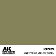 Obrázek AK Interactive - US Interior Yellow Green 17 ml.