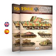 Obrázek AK Interactive - 1944 German Armour in Normandy Camouflage Profile Guide English