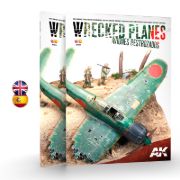 Obrázek AK Interactive - Wrecked Planes - Aviones Destrozados - Bilingüal