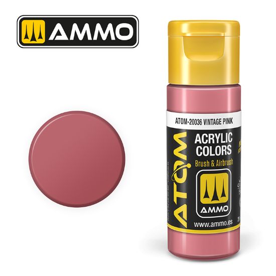 Obrázek AMMO - ATOM Color Vintage Pink