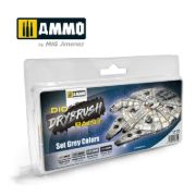 Obrázek AMMO - Drybrush Set Grey Colors