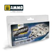 Obrázek AMMO - Drybrush Set Grey Colors