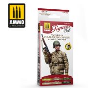 Obrázek AMMO - WWII US Paratroopers Figures Set
