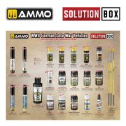 Obrázek AMMO - Solution Box 23 - WWII German Late War Vehicles. Colors and Weathering System
