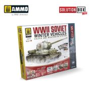 Obrázek AMMO - Solution Box Mini 20 - How to paint WWII Soviet Winter Vehicles