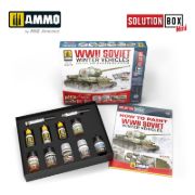 Obrázek AMMO - Solution Box Mini 20 - How to paint WWII Soviet Winter Vehicles